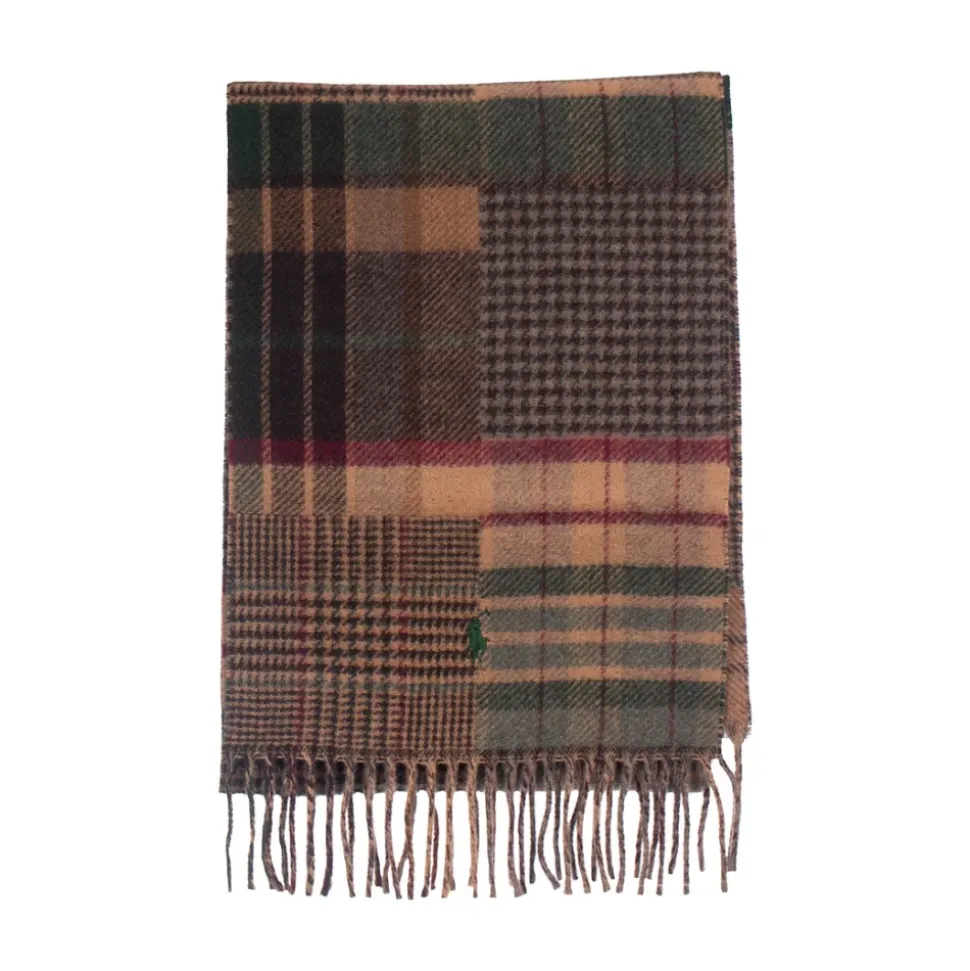 Bufanda de Cuadros Estilo Patchwork
