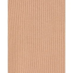 Bufanda de Invierno Beige con Punto de Cárdigan