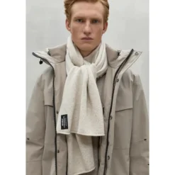 Bufanda de Lana Beige