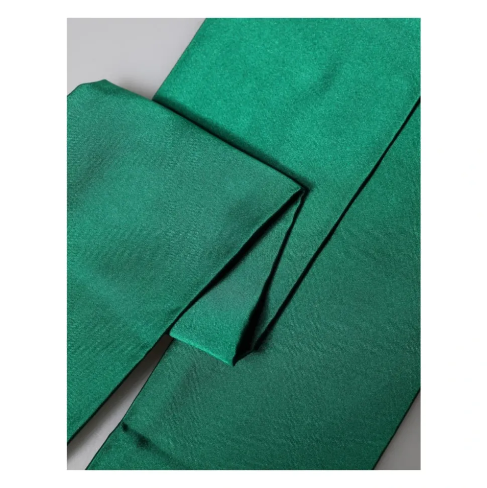 Bufanda Foulard de Seda con Flecos para el Cuello