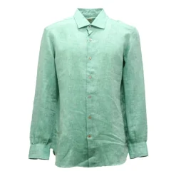 B114W/8 4004/1 Camisa Slim de Lino