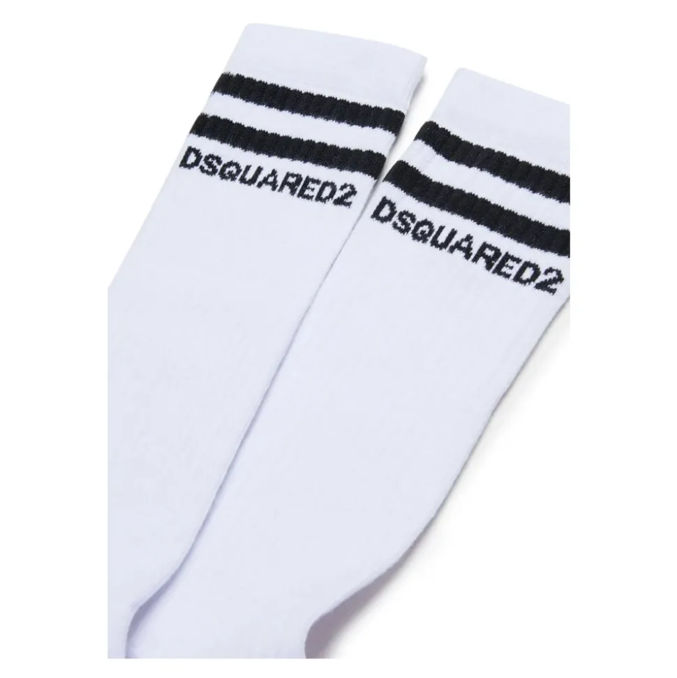 Calcetines de Algodón Acanalado