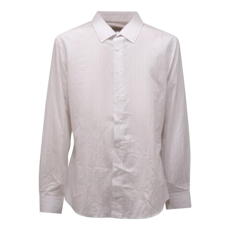 Camicia a righe sottili
