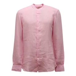 Camicia Coreana Slim Linen Shirt