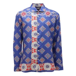 Camicia Ette Camisa de Algodón Estampada