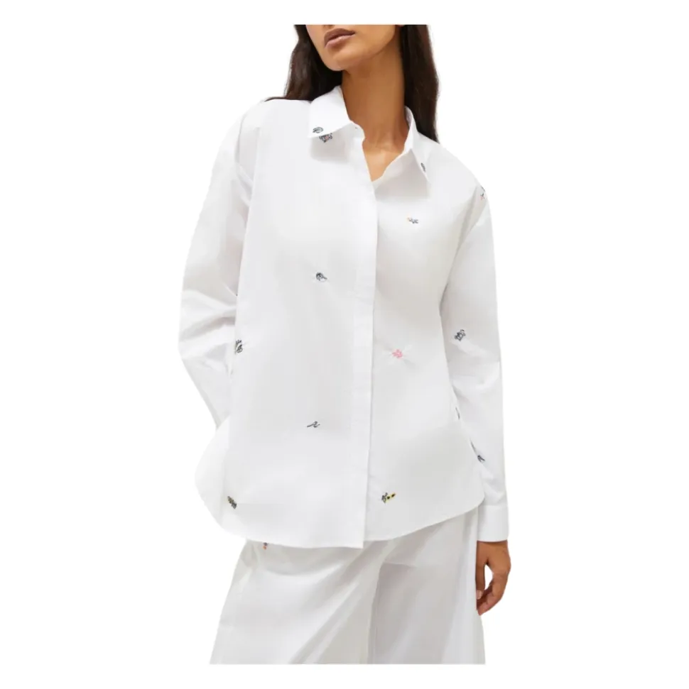 Camisa Blanca Estilo Karman