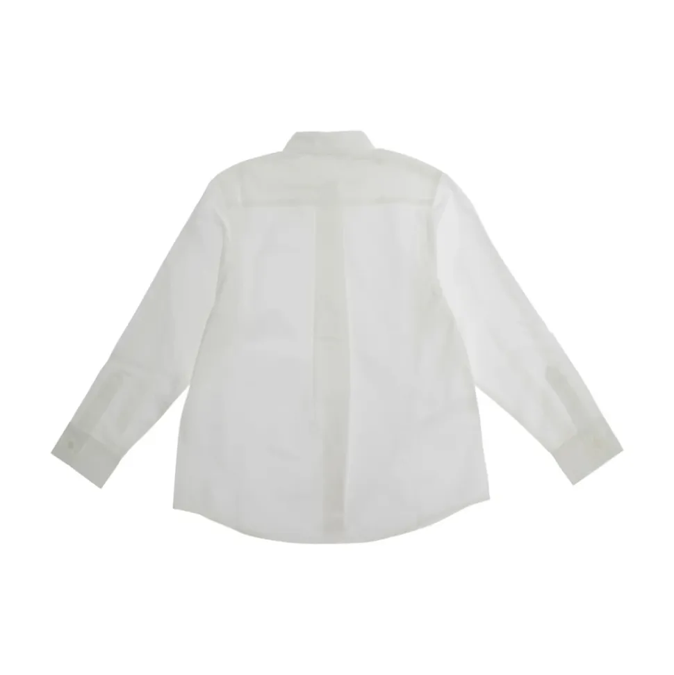 Camisa Blanca Unisex Modelo Elegante