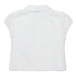 Camisa con Aplicaciones Florales y Cuatro Bolsillos