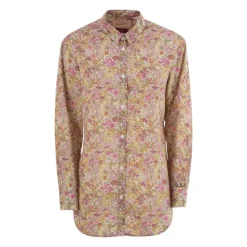 Camisa de algodón con estampado floral Liberty