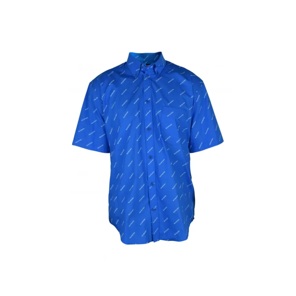 Camisa de Algodón con Monograma