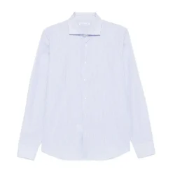 Camisa de Algodón Rayada
