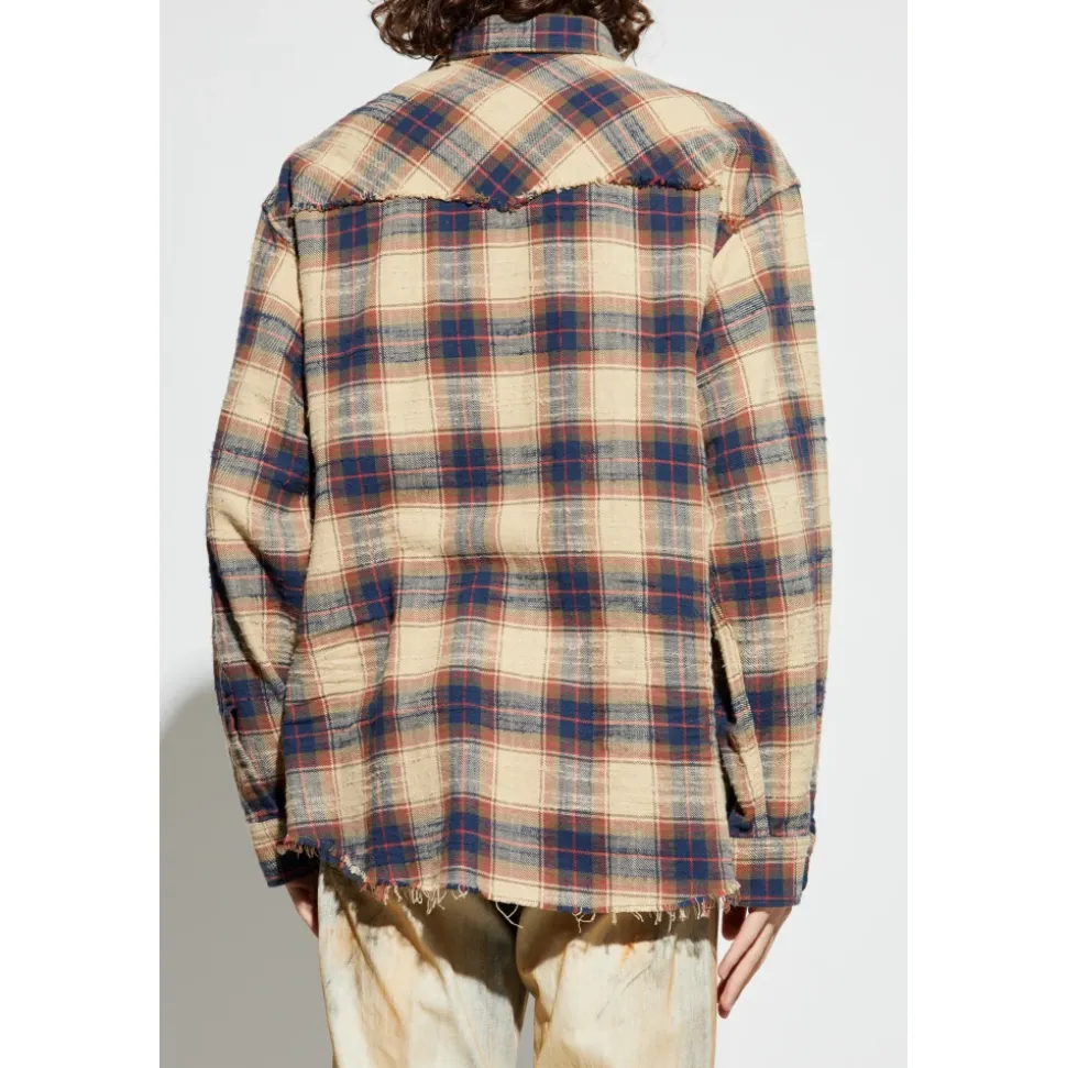 Camisa de Cuadros de Algodón