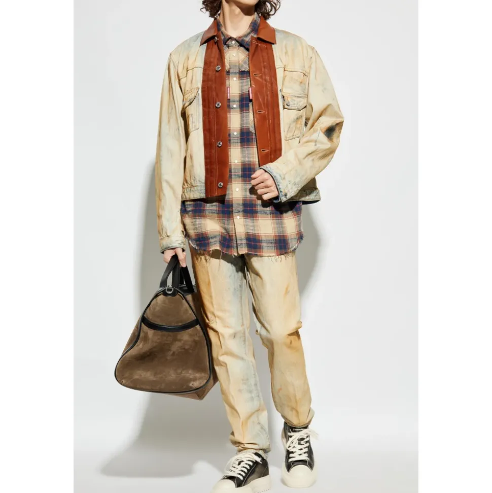 Camisa de Cuadros de Algodón