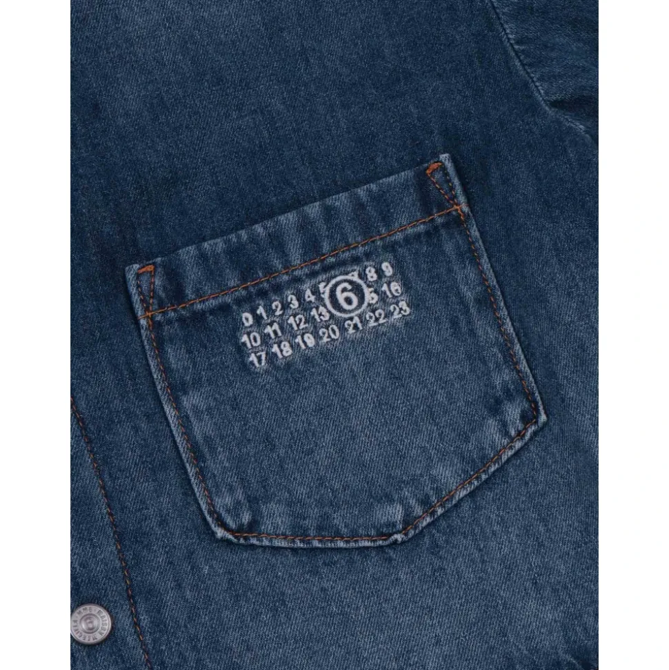 Camisa de denim