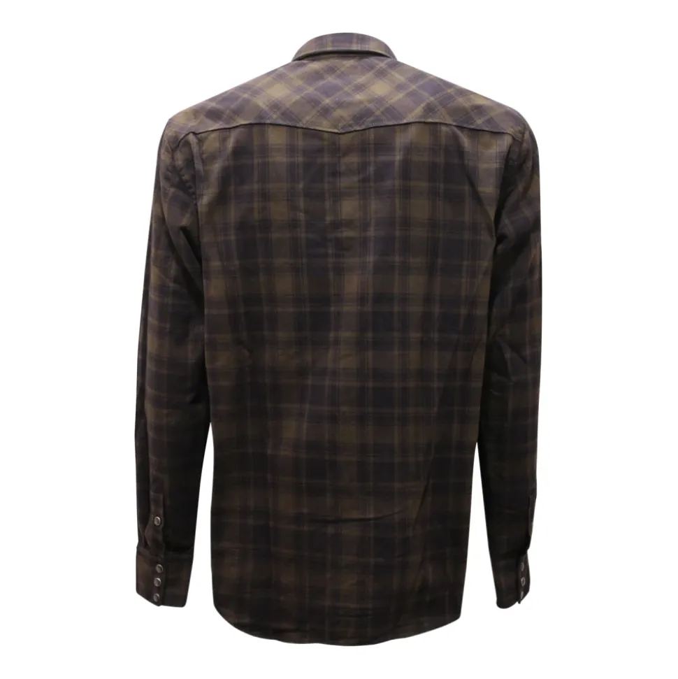 Camisa de estilo militar italiano