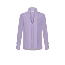 Camisa de Georgette de Viscosa