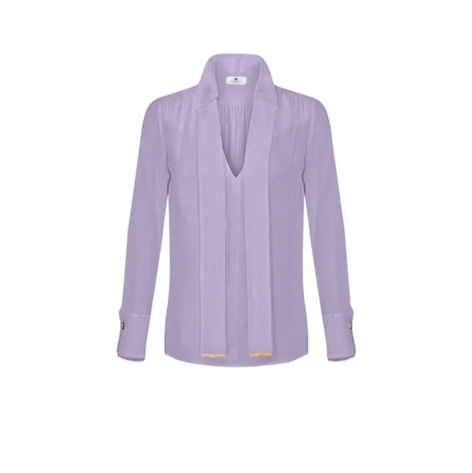 Camisa de Georgette de Viscosa