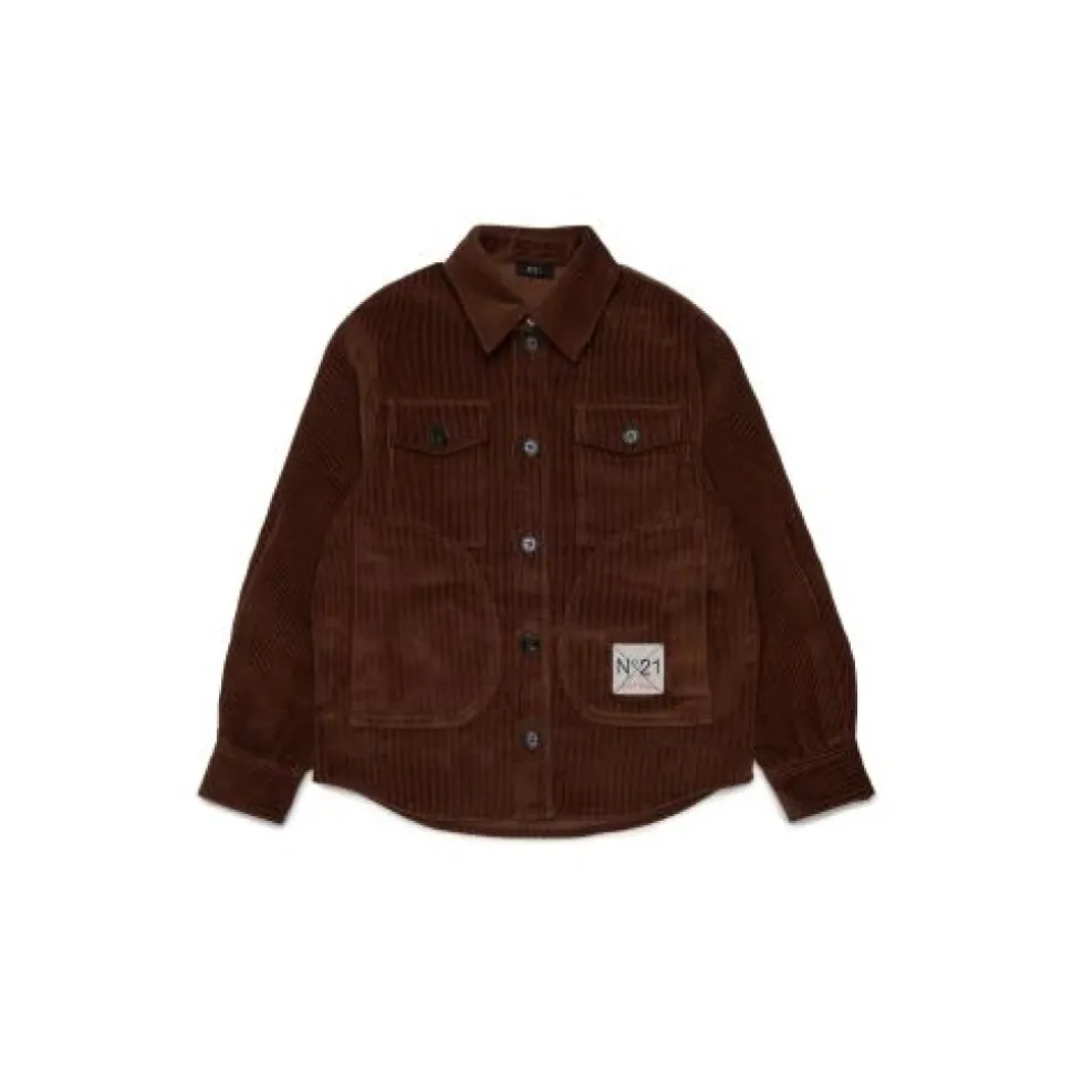 Camisa de Logo Acanalado