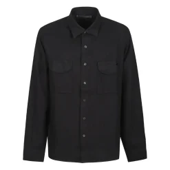 Camisa de Manga Larga con Cuello en Punta