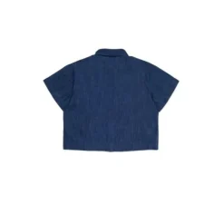 Camisa de mezclilla con logo