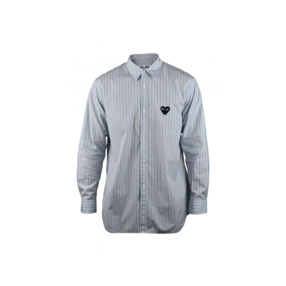 Camisa de Rayas con Botones