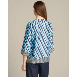 Camisa de Satén Inspirada en Kaftán