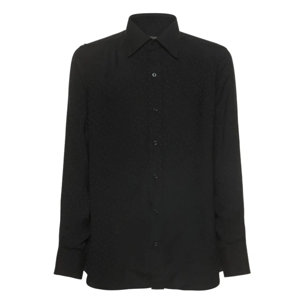 Camisa de Viscosa y Seda