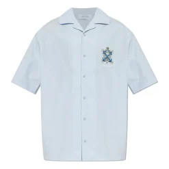 Camisa Estampada Colorida con Lentejuelas Brillantes