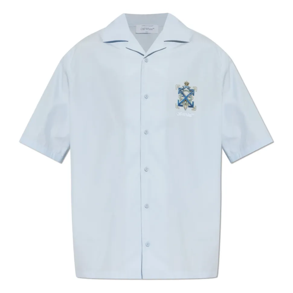 Camisa Estampada Colorida con Lentejuelas Brillantes