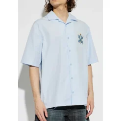 Camisa Estampada Colorida con Lentejuelas Brillantes