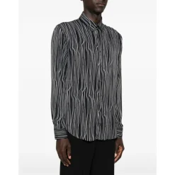 Camisa Estampada Fluida