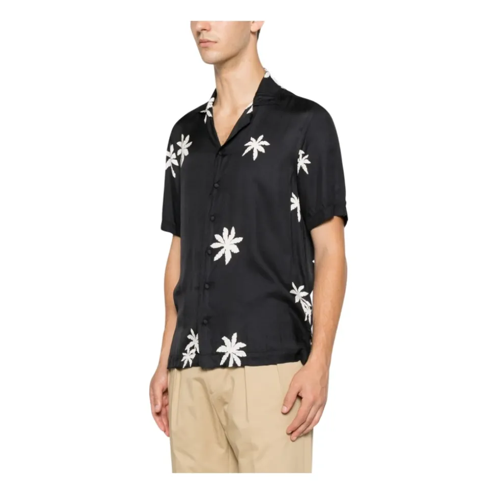 Camisa Estampado Palmeras Hawaii