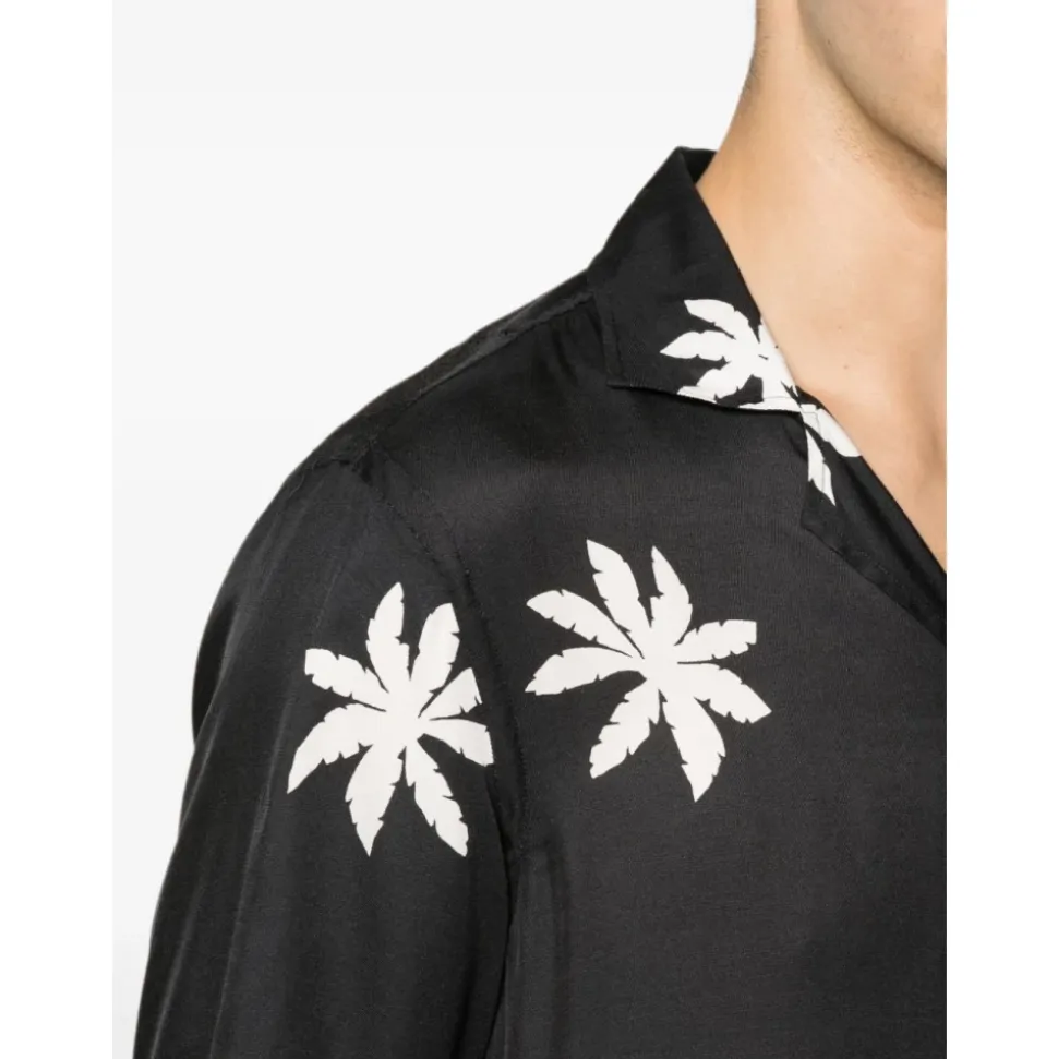 Camisa Estampado Palmeras Hawaii