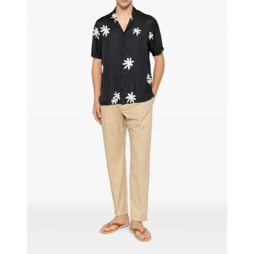 Camisa Estampado Palmeras Hawaii