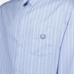 Camisa Oversize Azul Colección Primavera-Verano 2025