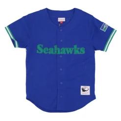 Camisa Seattle Seahawks con botones de malla