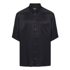 Camisa Texturizada de Manga Corta