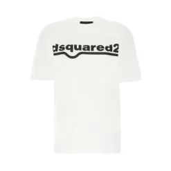 Camiseta Blanca de Algodón para Hombre