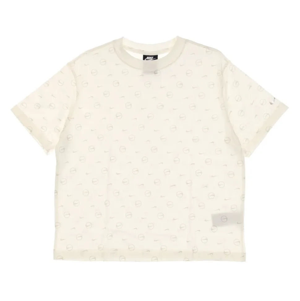 Camiseta Boyfriend con Estampado Completo
