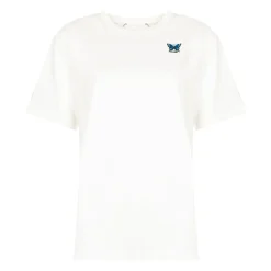 Camiseta Casual con Mariposa