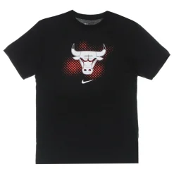 Camiseta Chicago Bulls Logo Negra