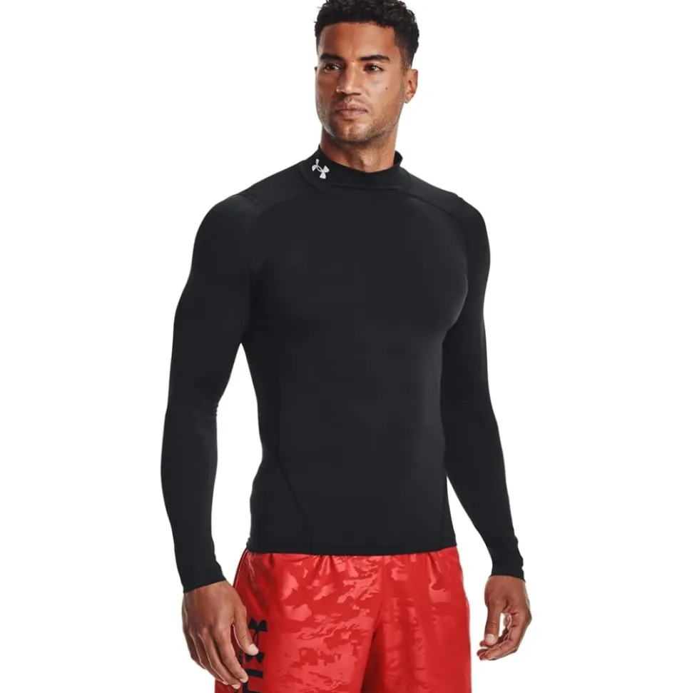 Camiseta Compresión Entrenamiento Correr Hombre Negro