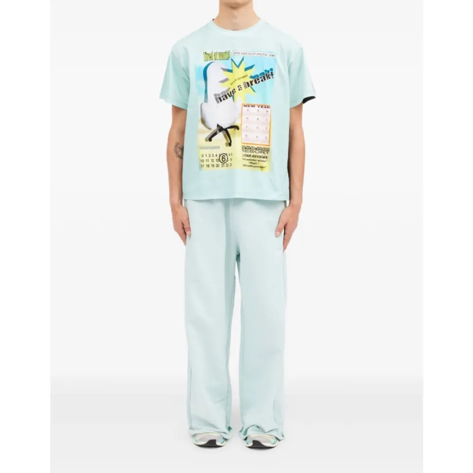 Camiseta con anuncio de teléfono