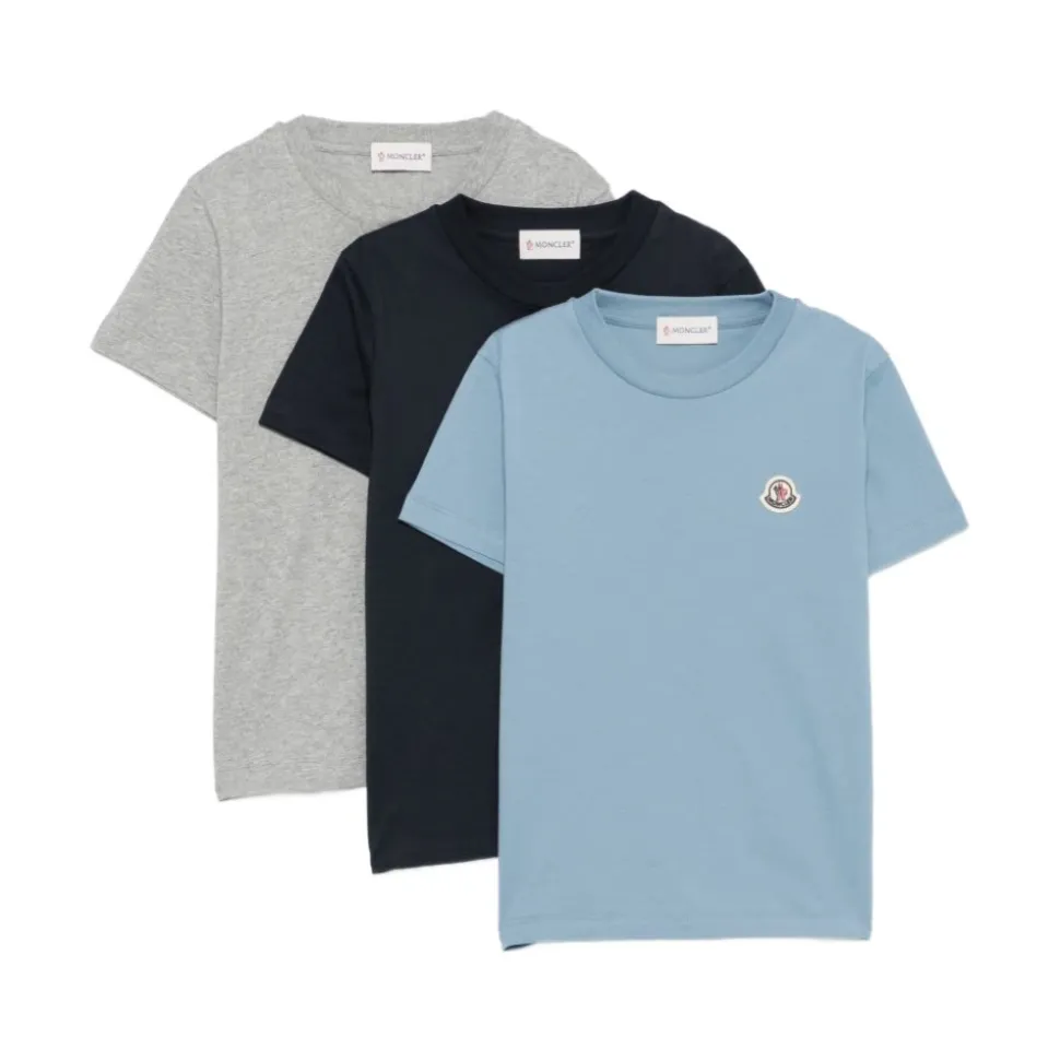 Camiseta con aplicación de logo (3 unidades)