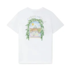 Camiseta con arco de tenis
