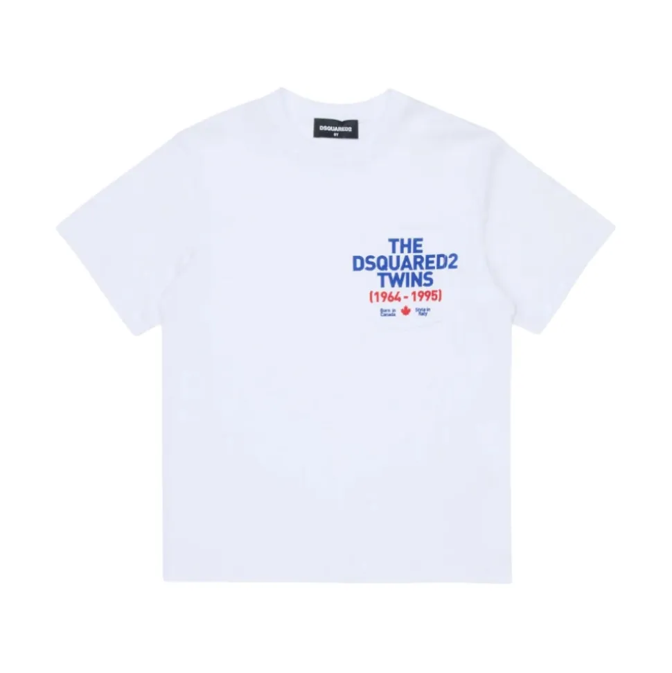 Camiseta con bolsillo en el pecho