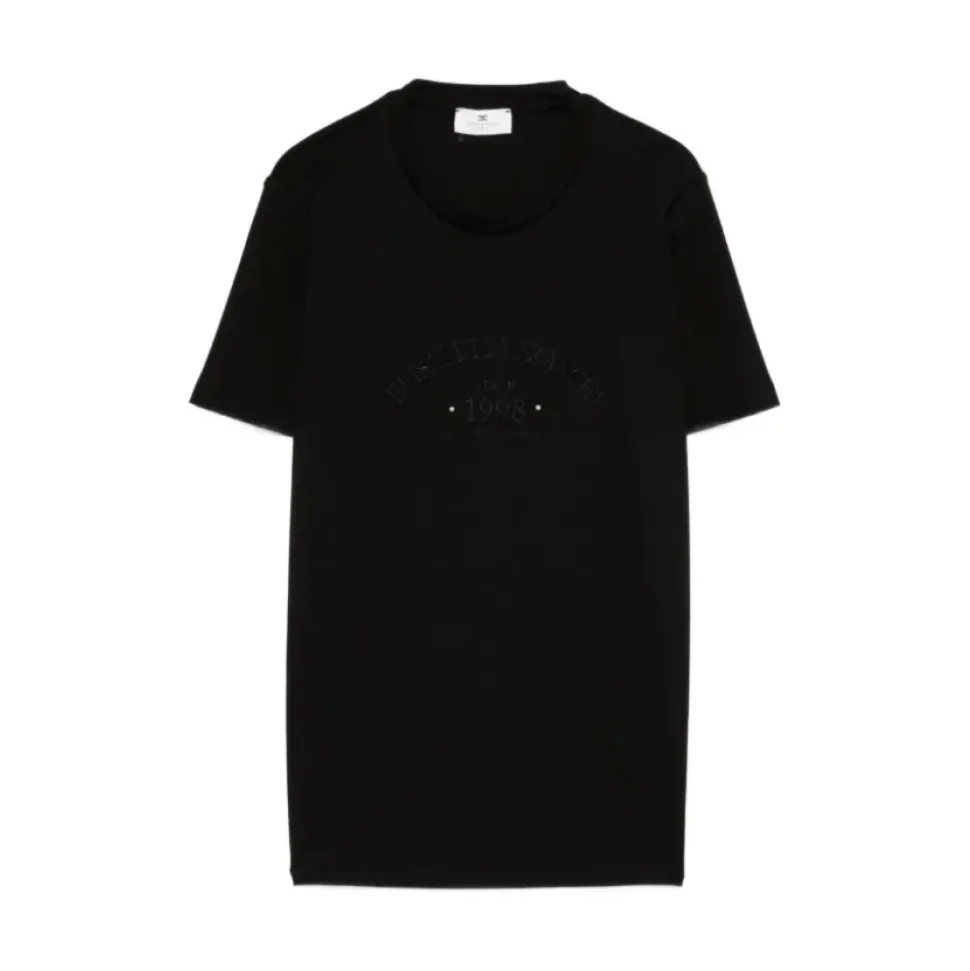 Camiseta con bordado de logo