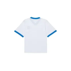 Camiseta con cuello en V y logo