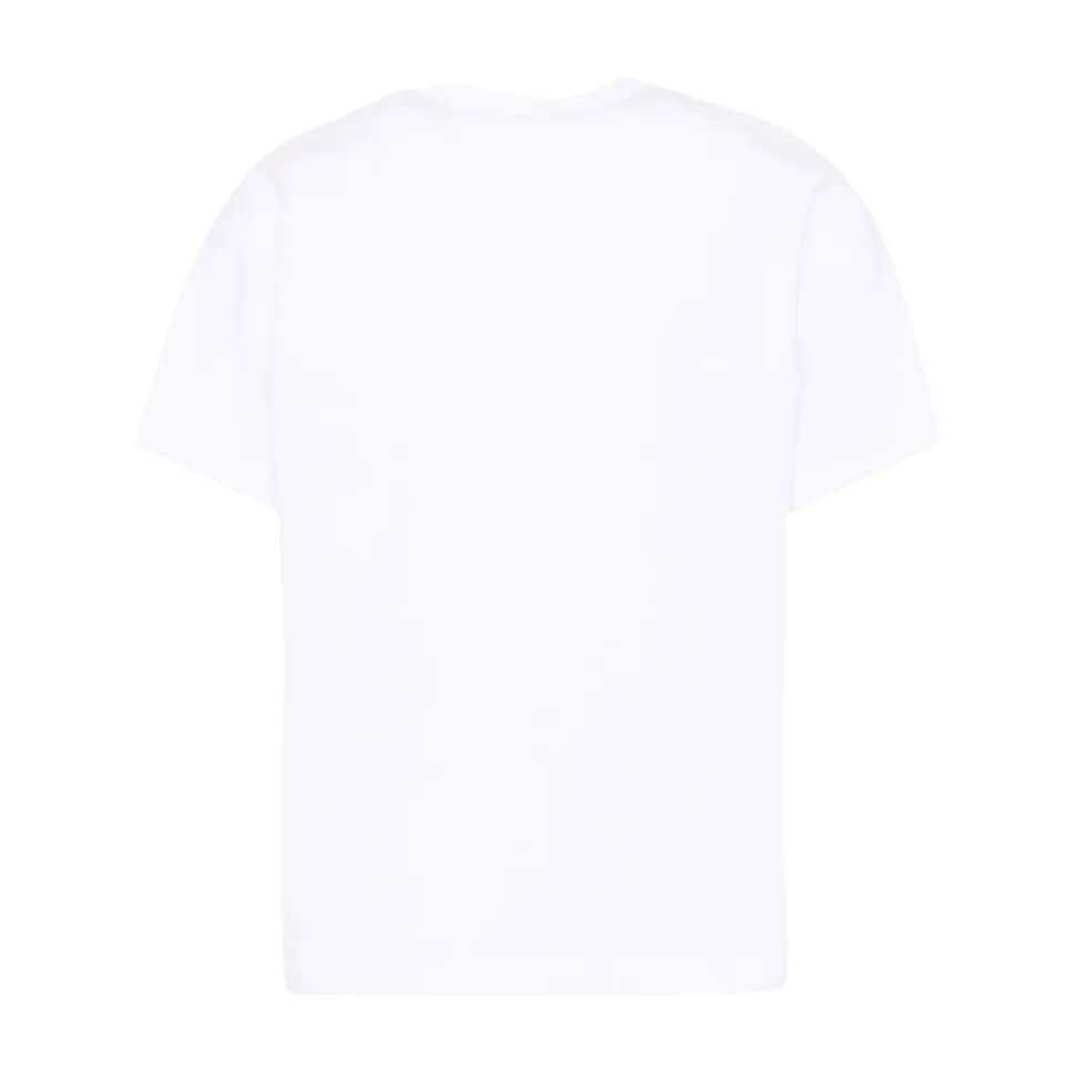 Camiseta con cuello redondo y logo