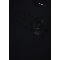 Camiseta con detalle de pedrería